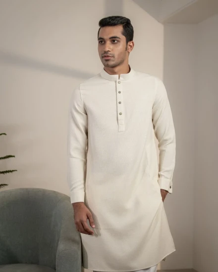 Urban Flow Panjabi (Classic Ecru) - CG1246
